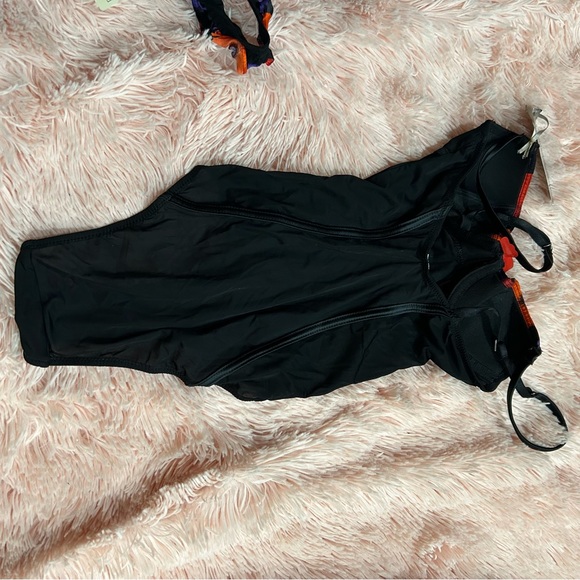 NWT Vintage Etam bodysuit and underwear string poppy flower lingerie Size XS-S - Picture 4 of 4